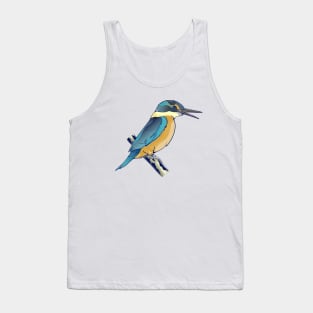 Sacred kingfisher Kōtare Tank Top